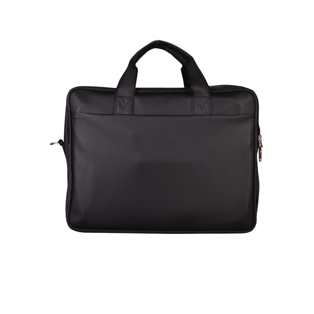 Classic Leather Bag - Laptop And Office Bag - Black