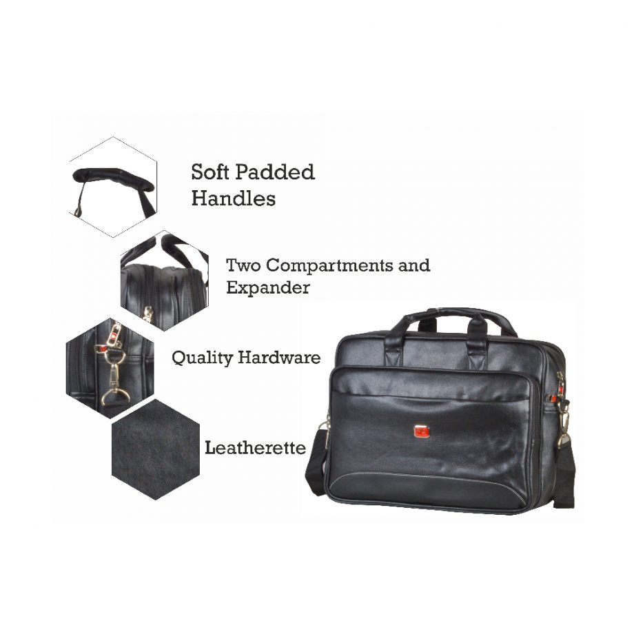 Pb Pearlbags office bags 804 A Leather water Resistant premium for men/women
