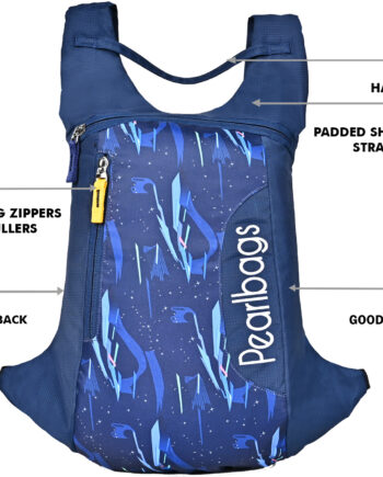 PB Pearl Bags Ford 10 ltrs Medium Water resistant school bag/daypack/college bag/tuition bag/cycling bag/casual Backpack for boys/girls