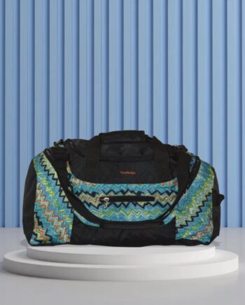 PB Pearl Bags Polyester tour bag Yoga 22 L Medium Water Resistant Travel Duffle Bag/Gym Bag/Sports Duffle for Men/Women 30 x 42 x 24 Centimeters-Green
