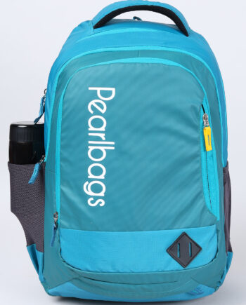 PB Pearlbags REVERB 21L Solid Laptop Backpack With Rain Cover,3 Compartment,Premium Fabric,Water Resistant Anti Theft,School & College Bag for Boys and Girls,Office & Travel Bag for Men and Women,46X31X15 Cms