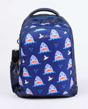 PB Pearlbags Twist 17L Printed Backpack , 3 Compartments, Bottle Holder, Organizer, Premium Fabric, Water Resistant Anti Theft , School Bag for Boys and Girls