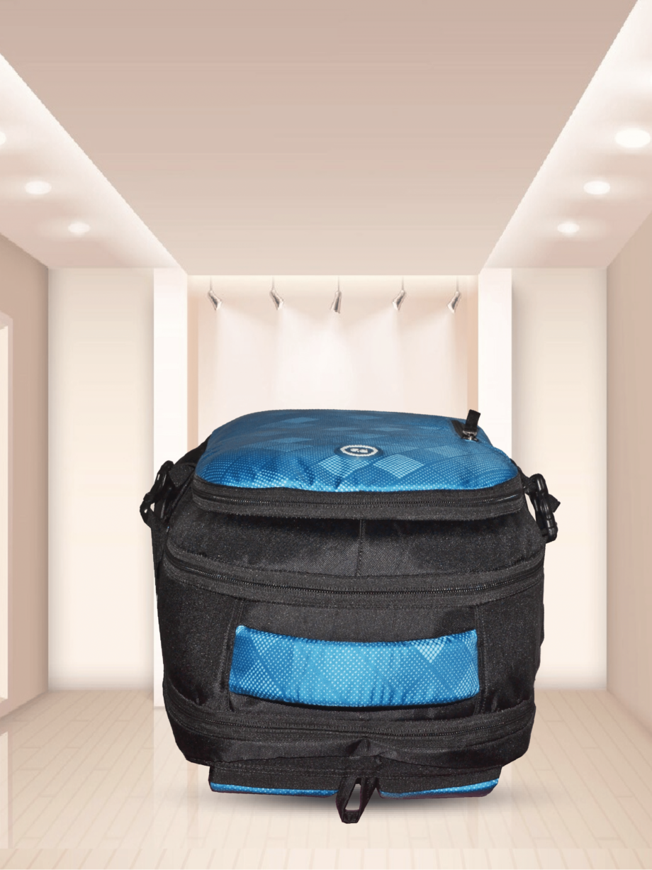 PB Pearlbags Polyester Water Resistant Printed Casual Backpack With 3 Compartment And Laptop Sleeve For Boys,Girls,Men And Women|29 Litres